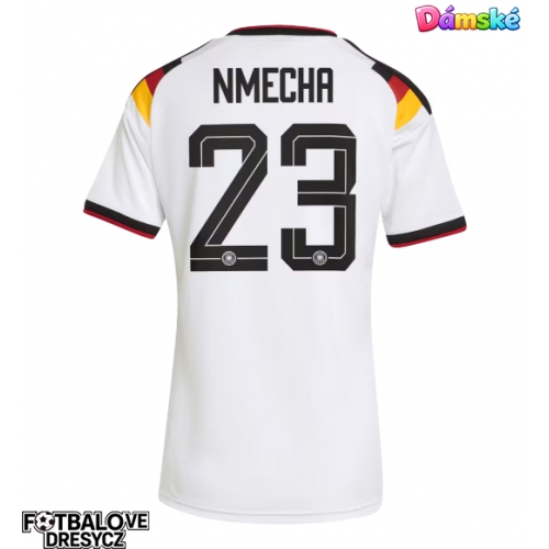 Německo Felix Nmecha #23 Dámské Domácí Dres MS 2026 Krátký Rukáv Německo Felix Nmecha #23 Dámské Domácí Dres MS 2026 Krátký Rukáv